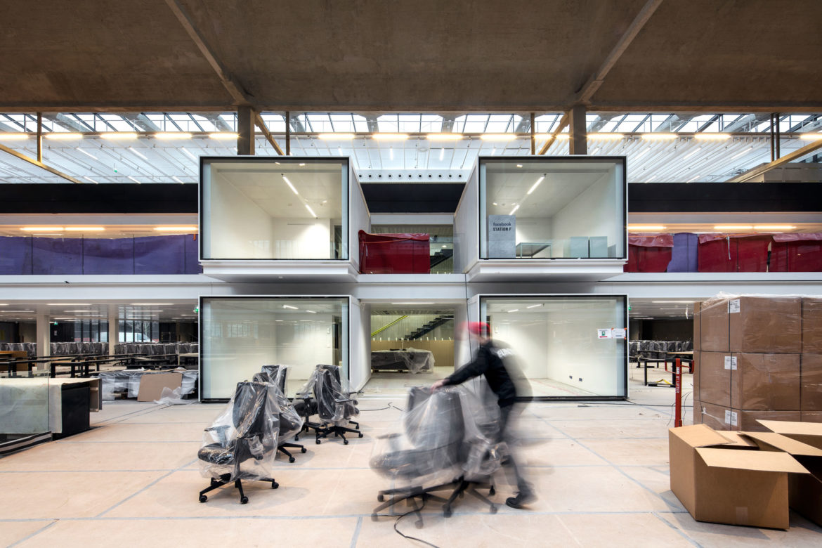 Gründerzentrum StationF in Paris. Foto: Patrick Tourneboeuf Tendances Floues